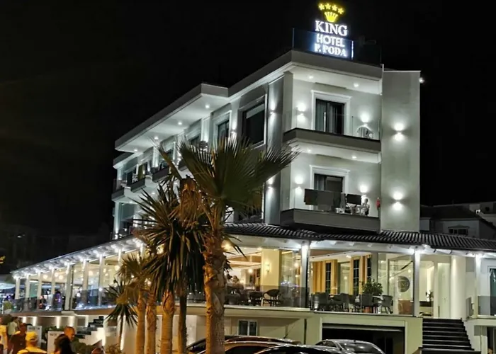 Hotel sulla spiaggia: King Hotel Ksamil